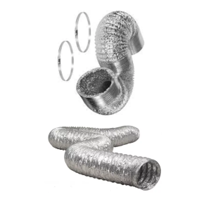 Tubo Corrugado De Aluminio De 10.5cm Uso Secadora-aire Acond